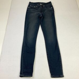J.Crew Womens 9" High Rise Toothpick Skinny Jeans Blue Stretch Denim Size 24